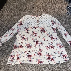 Floral long sleeve